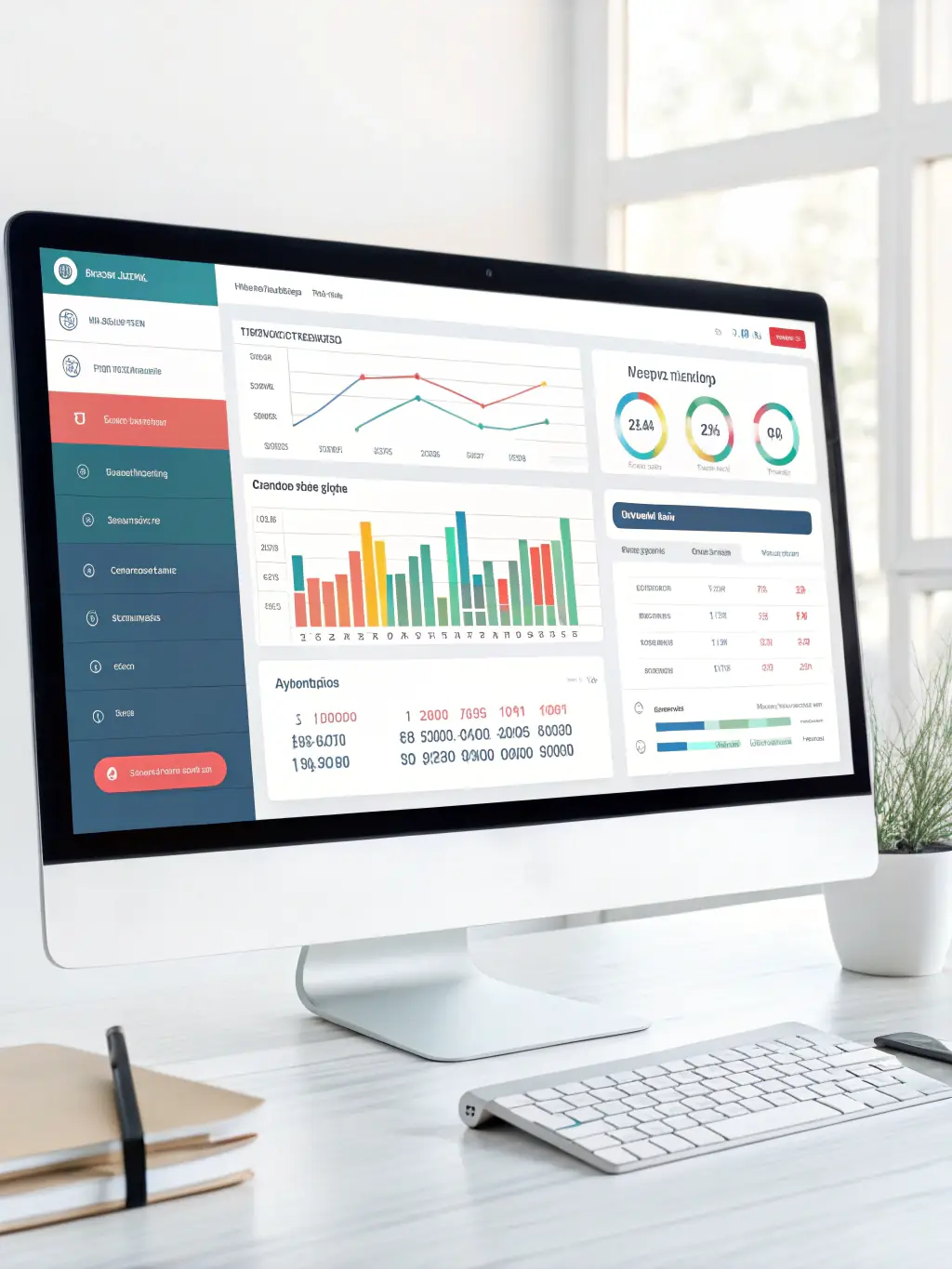 A screenshot of a popular online accounting software dashboard, showcasing key financial metrics and reports.